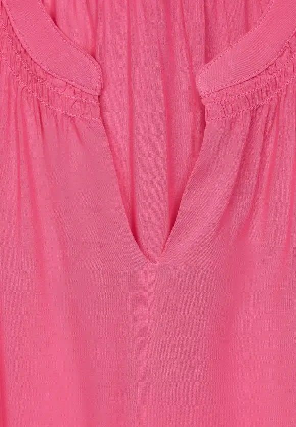 Street One Viskosebluse mit Elastiksaum