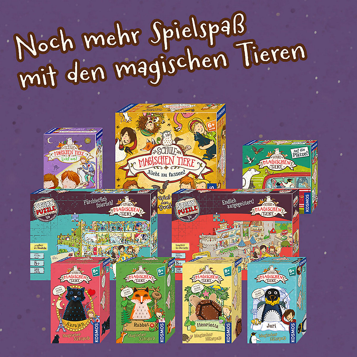 Schule der magischen Tiere - Story Puzzle: Fürchterlich feierlich!