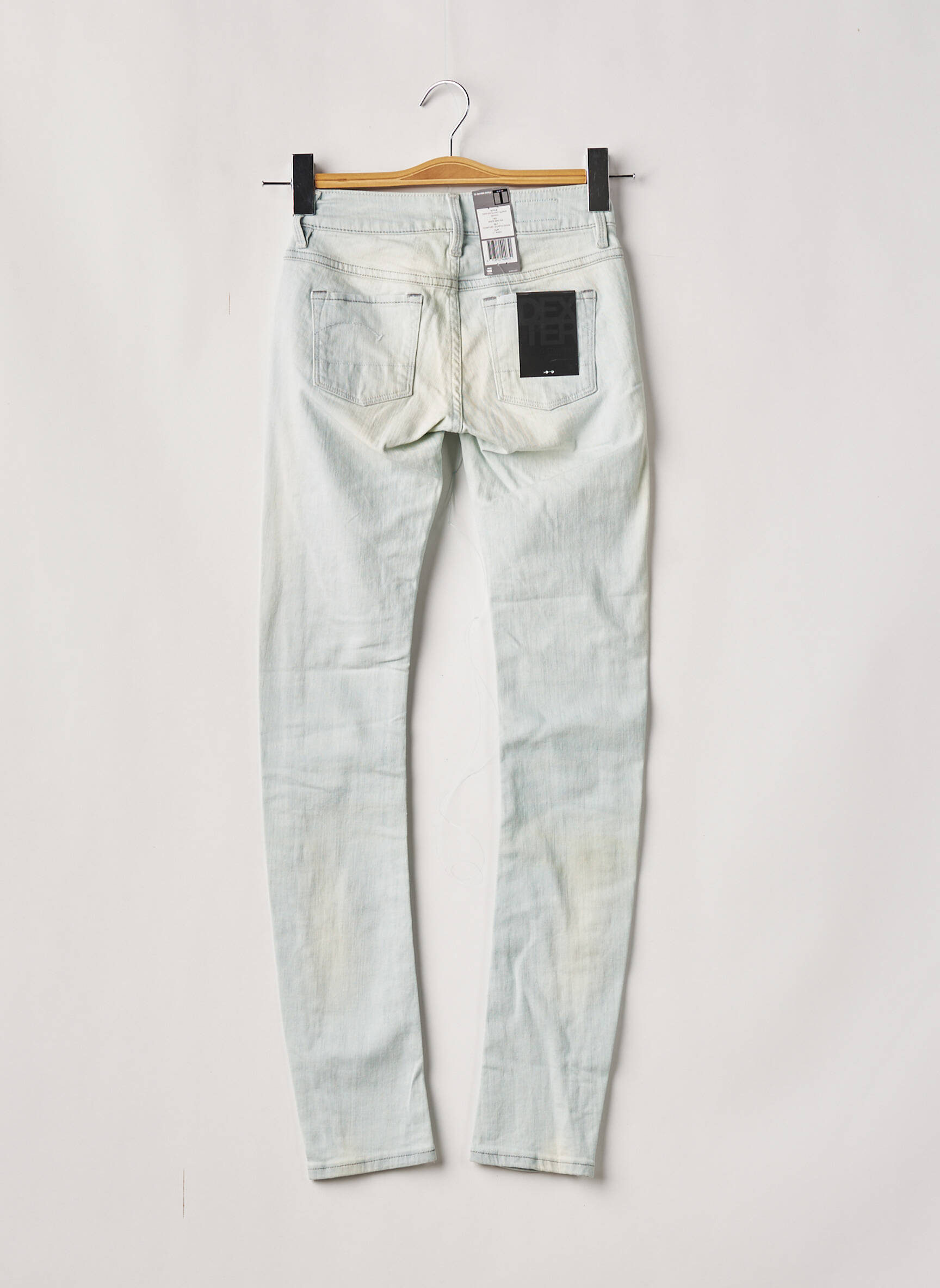 G Star Jeans Coupe Slim Femme couleur bleu