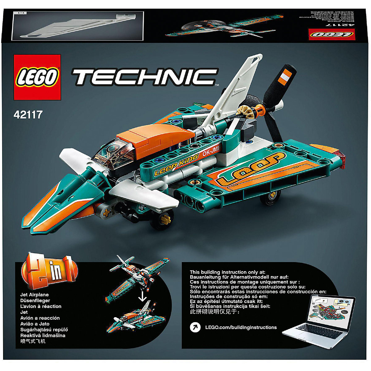 LEGO® Technic 42117 Rennflugzeug
