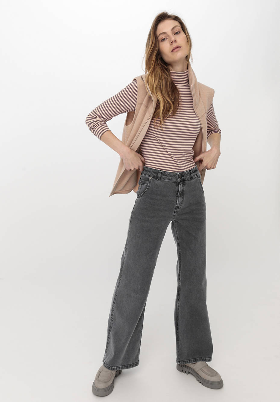 Wollfleece Weste aus reiner Bio-Merinowolle