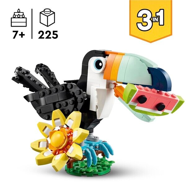 LEGO Creator 31173 3 σε 1 Άγρια Ζώα: Τροπικός Τουκάν