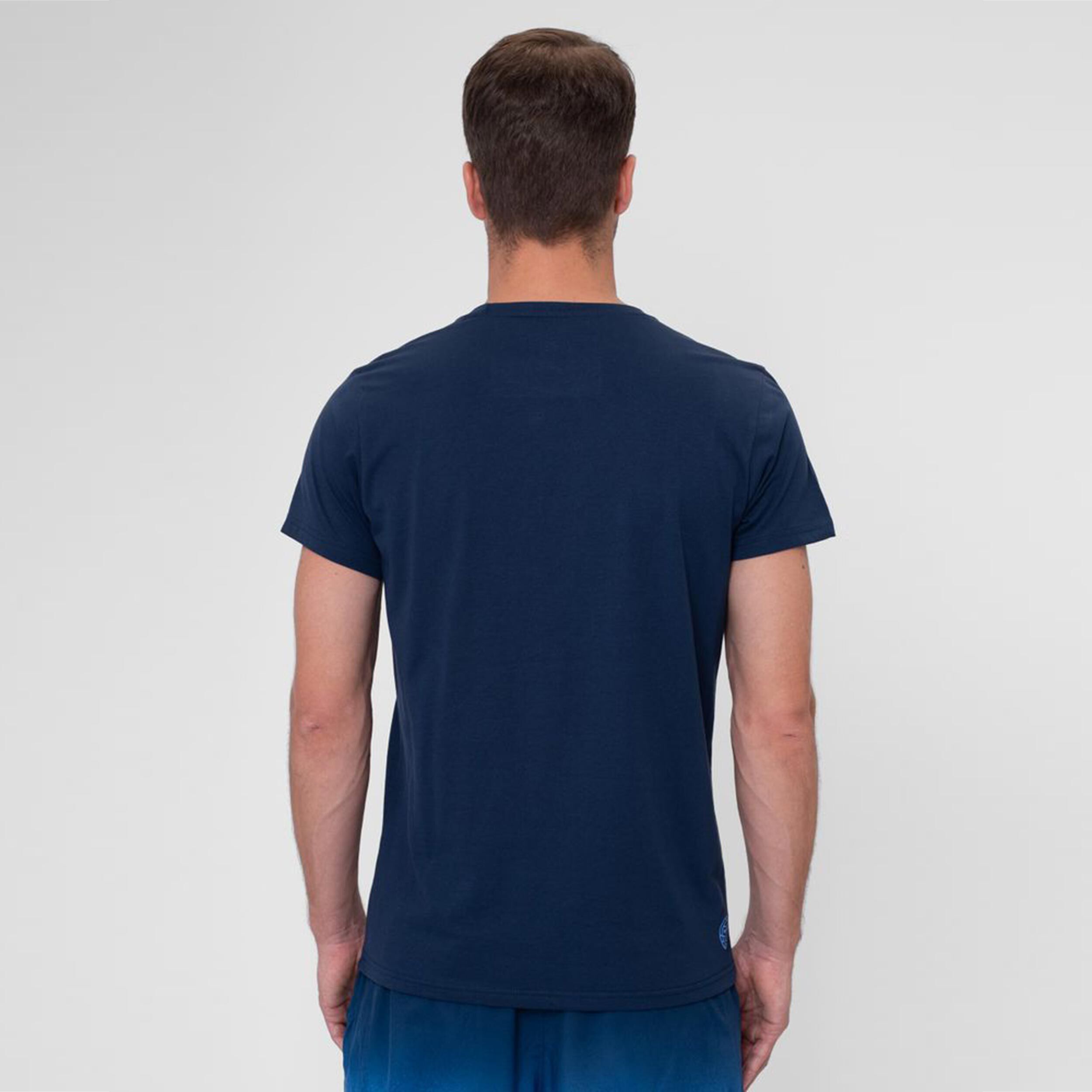 Beach Spirit Logo Chill T-Shirt Herren - Dunkelblau