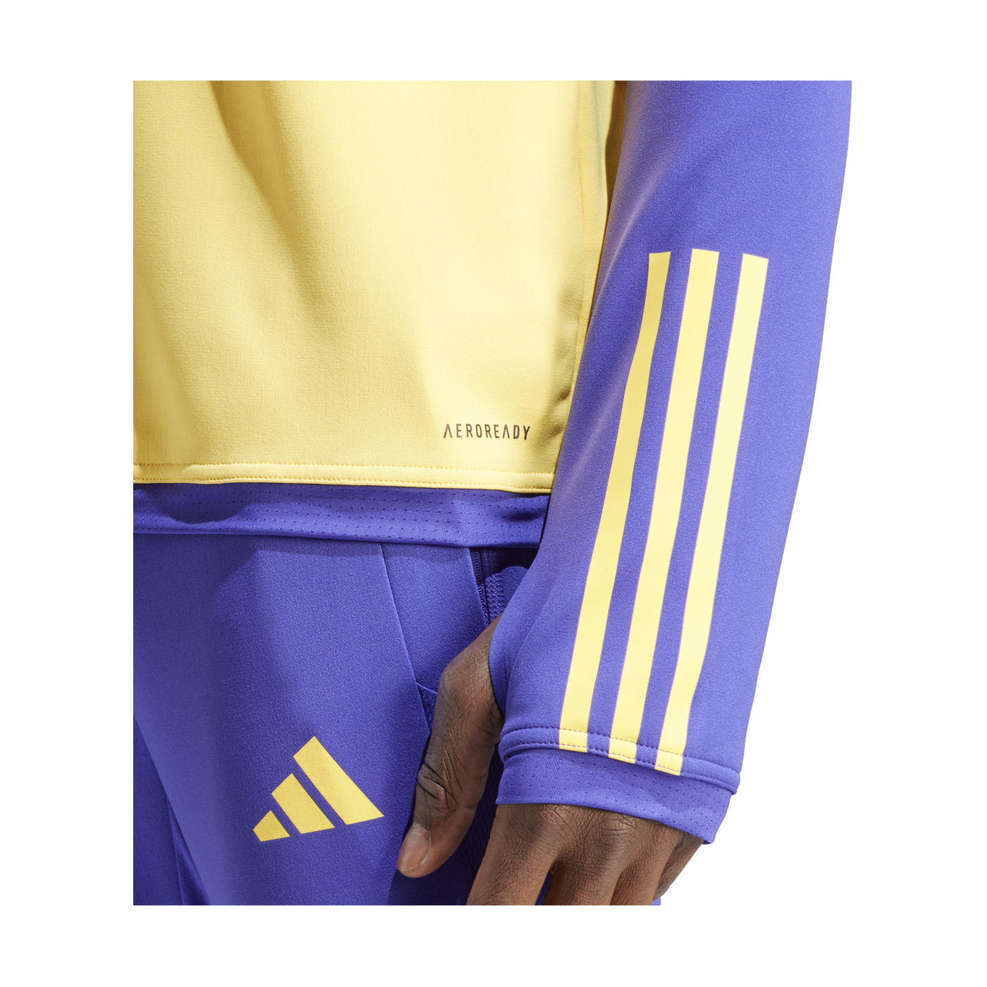 adidas Real Madrid Tiro Trainingstop Gelb
