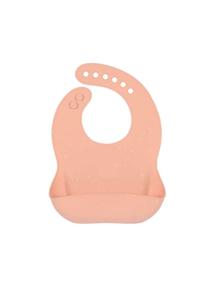 Lässig Silikon Lätzchen 22,2 x 30,5 cm in Orange Beige günstig kaufen onesize
