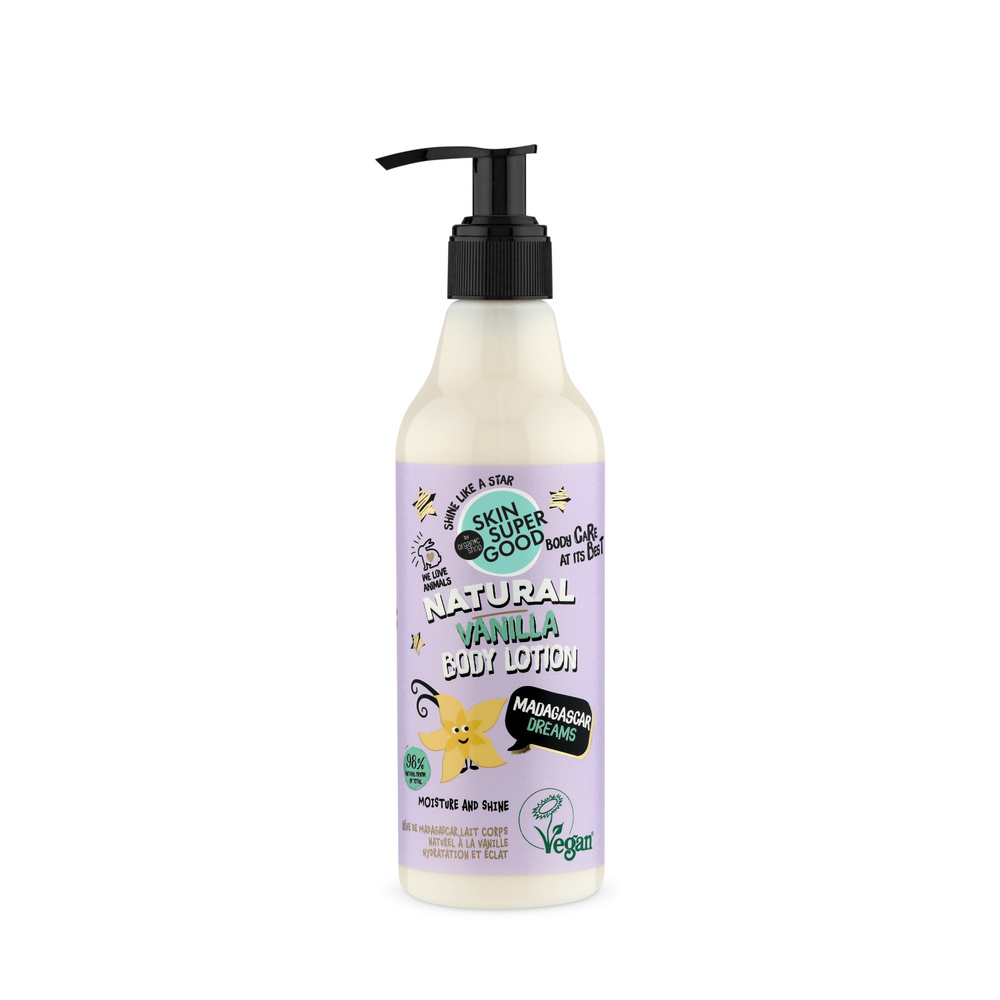 organic shop Lotion Corps Naturelle Vanille 