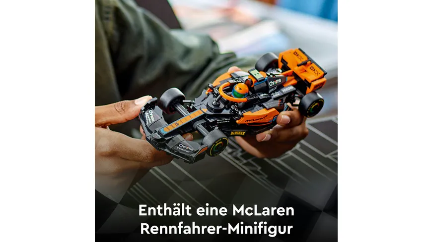 LEGO 76919 ǀ Speed Champions McLaren Formel-1 Rennwagen 2023, Spielset