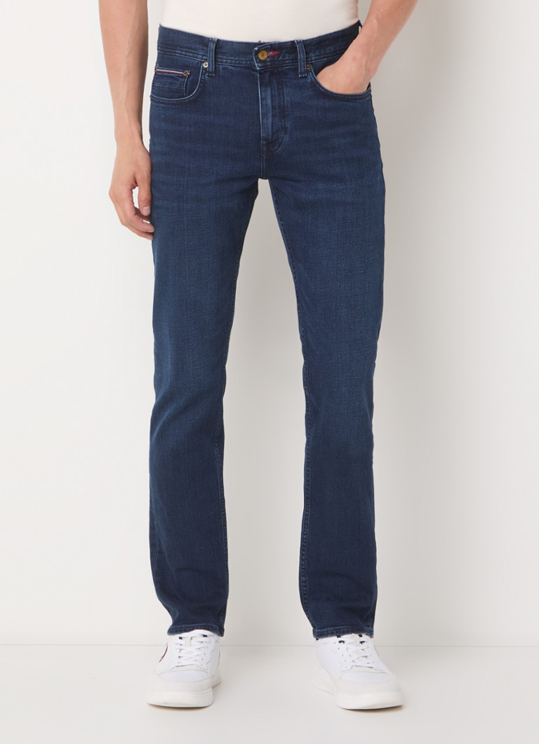 Jeansy Tommy Hilfiger Core slim fit, ciemne lavaggio