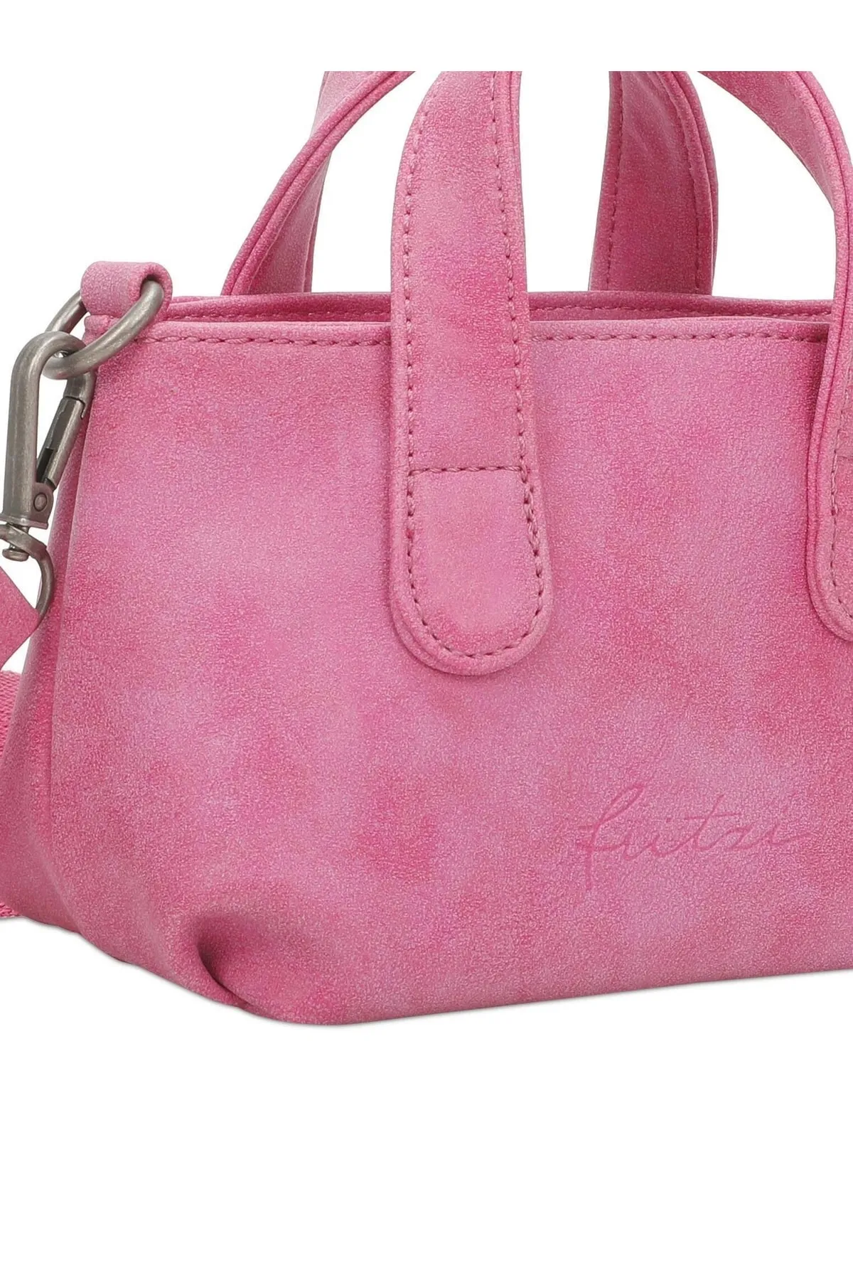 Fritzi aus Preußen  Handtasche - Rosa - Unifarben