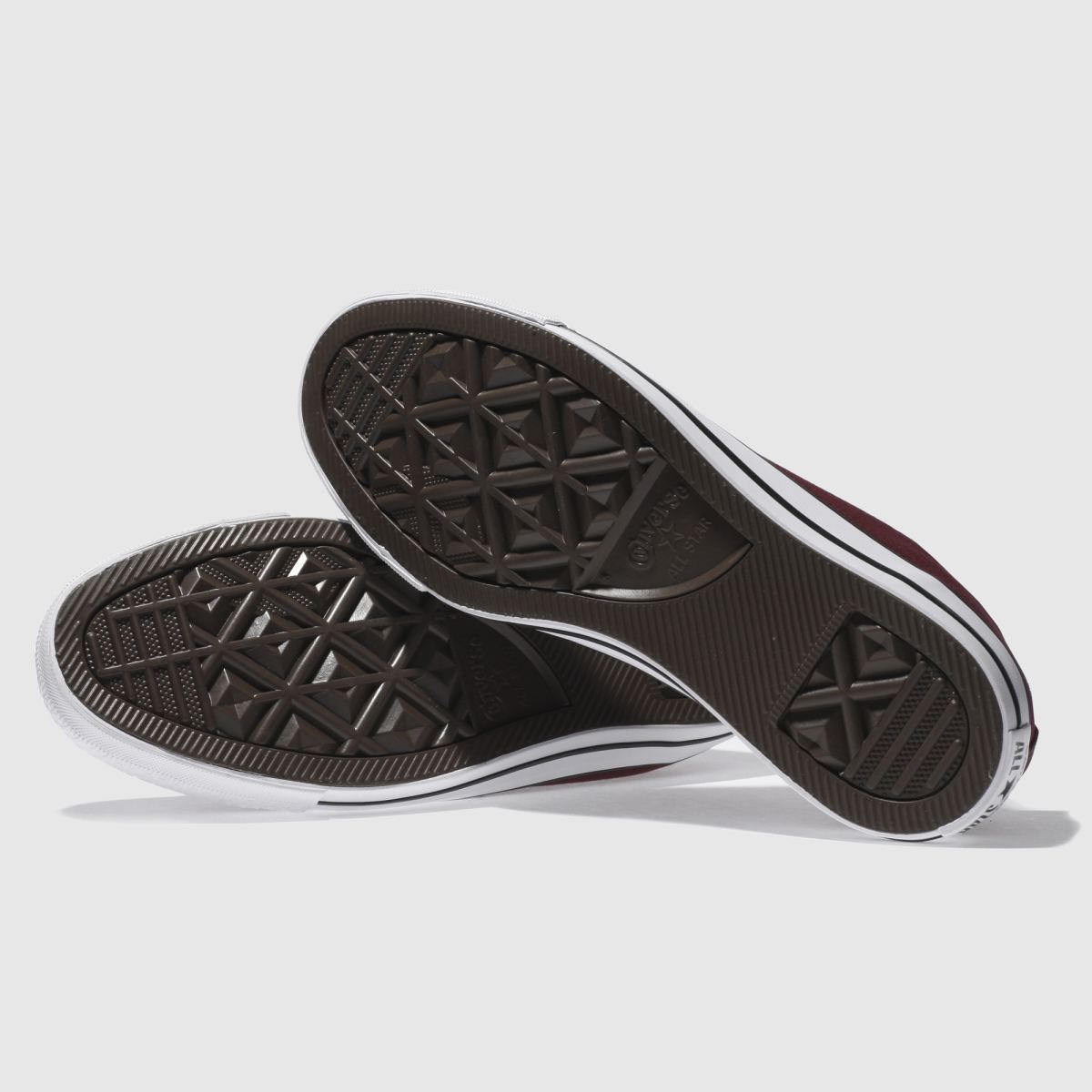 Converse All Star Ox – Vinröda sneakers
