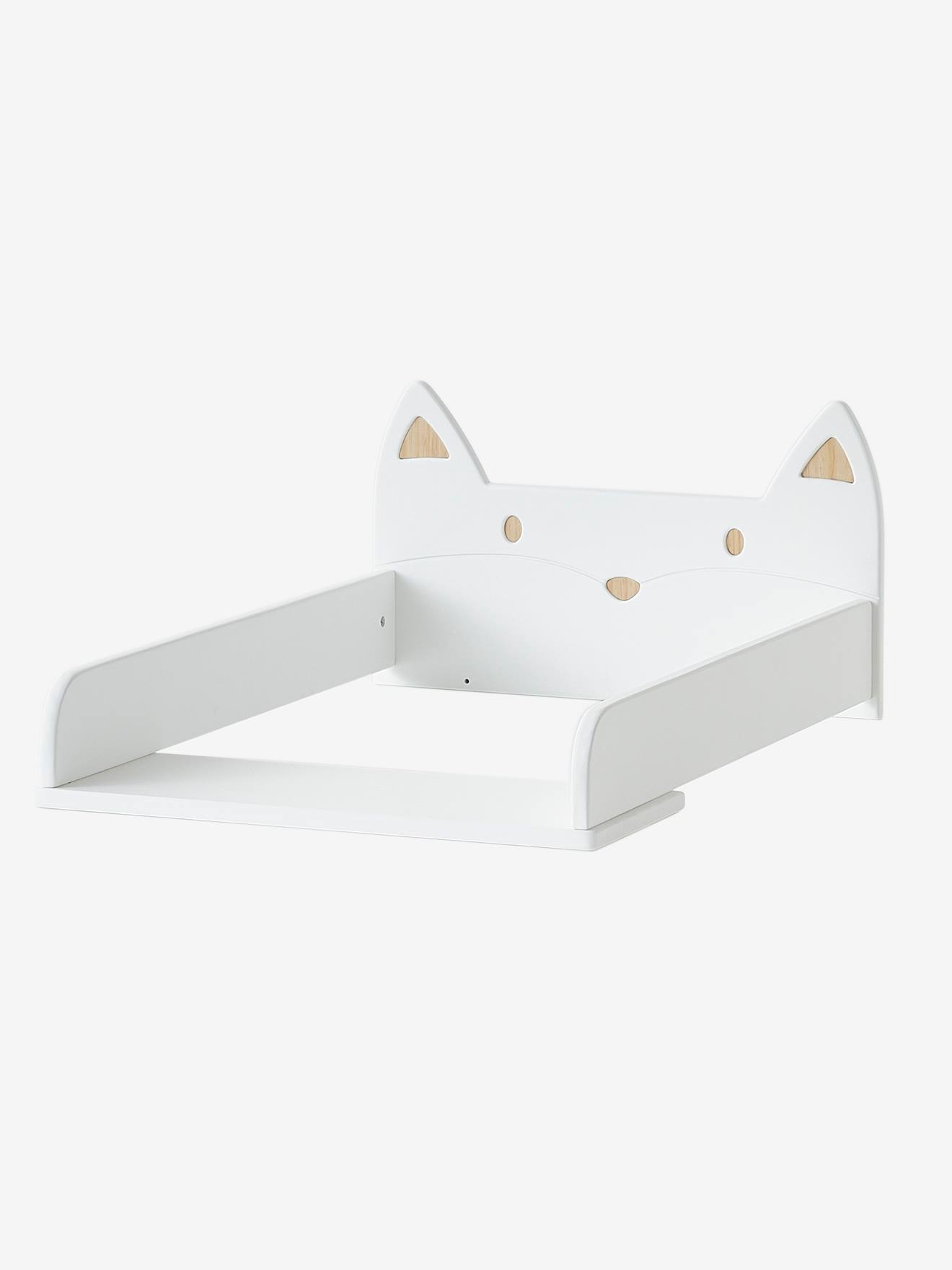 Plan à langer 52 cm RENARD blanc
