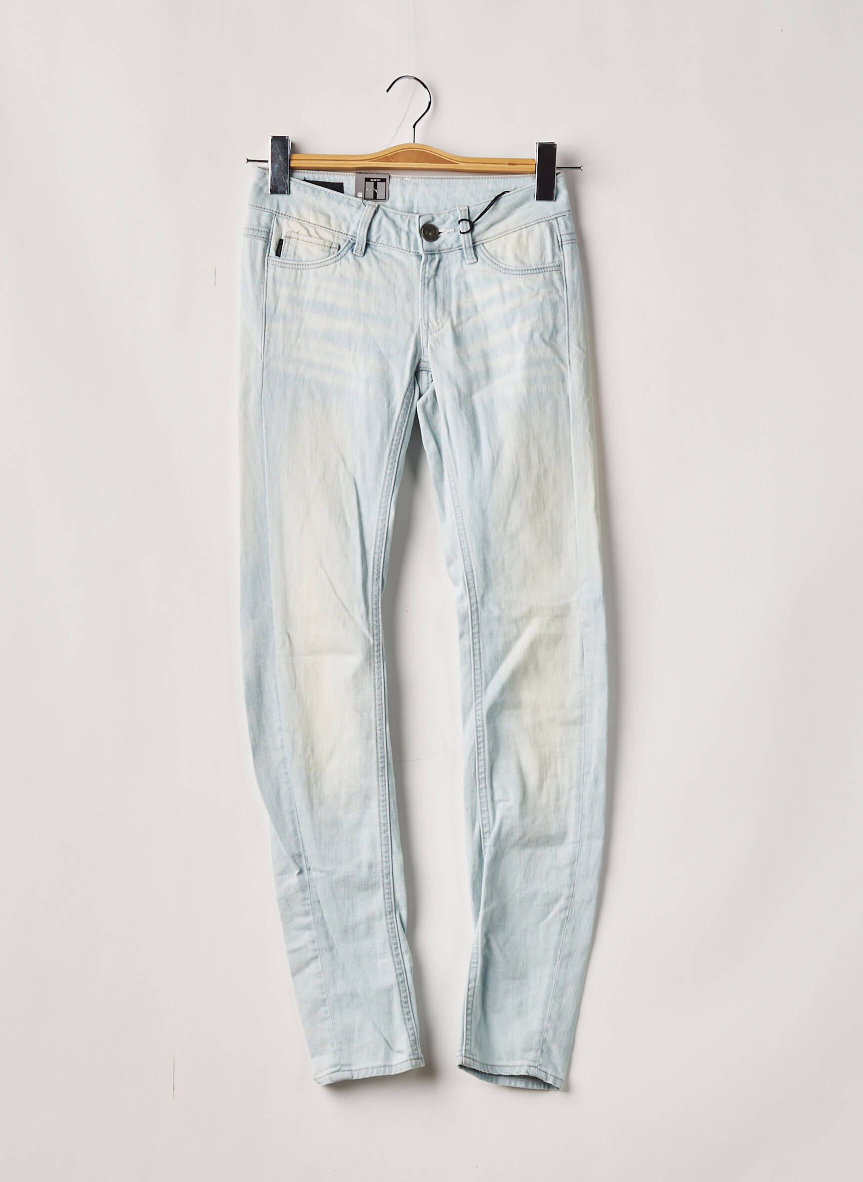 G Star Jeans Coupe Slim Femme couleur bleu