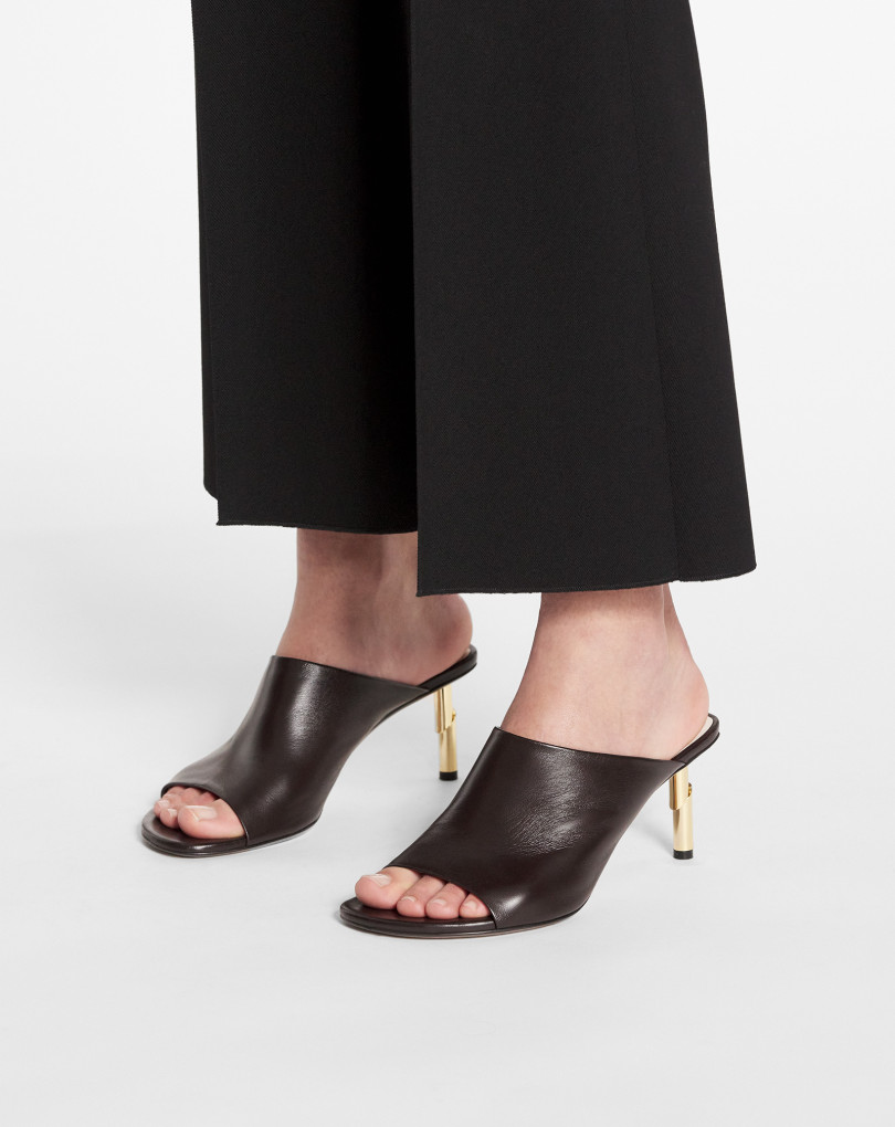 SANDALES MULES SEQUENCE BY LANVIN EN CUIR