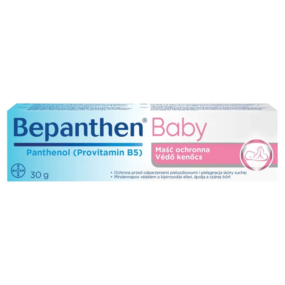 Bepanthen Baby Beskyttende Salve fra den første levedag, 30 g