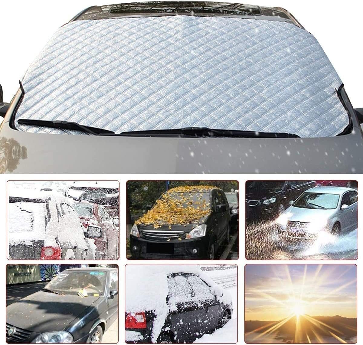 Sonnenschutz Auto Windschutzscheiben Abdeckung - Hochleistungs-Ultra-Dick, Runxizhou