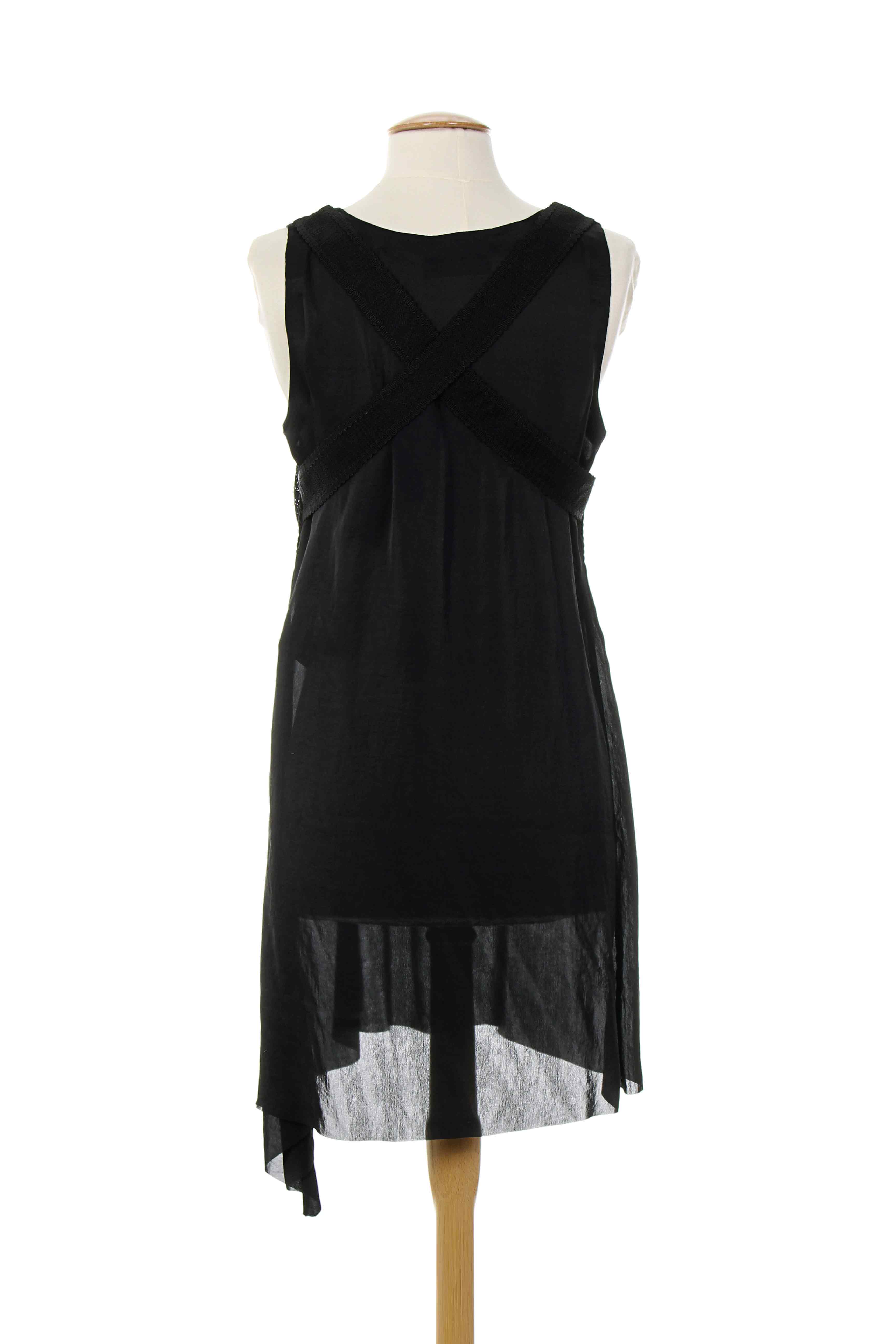 Almalibre Tuniquesansmanche Femme couleur noir