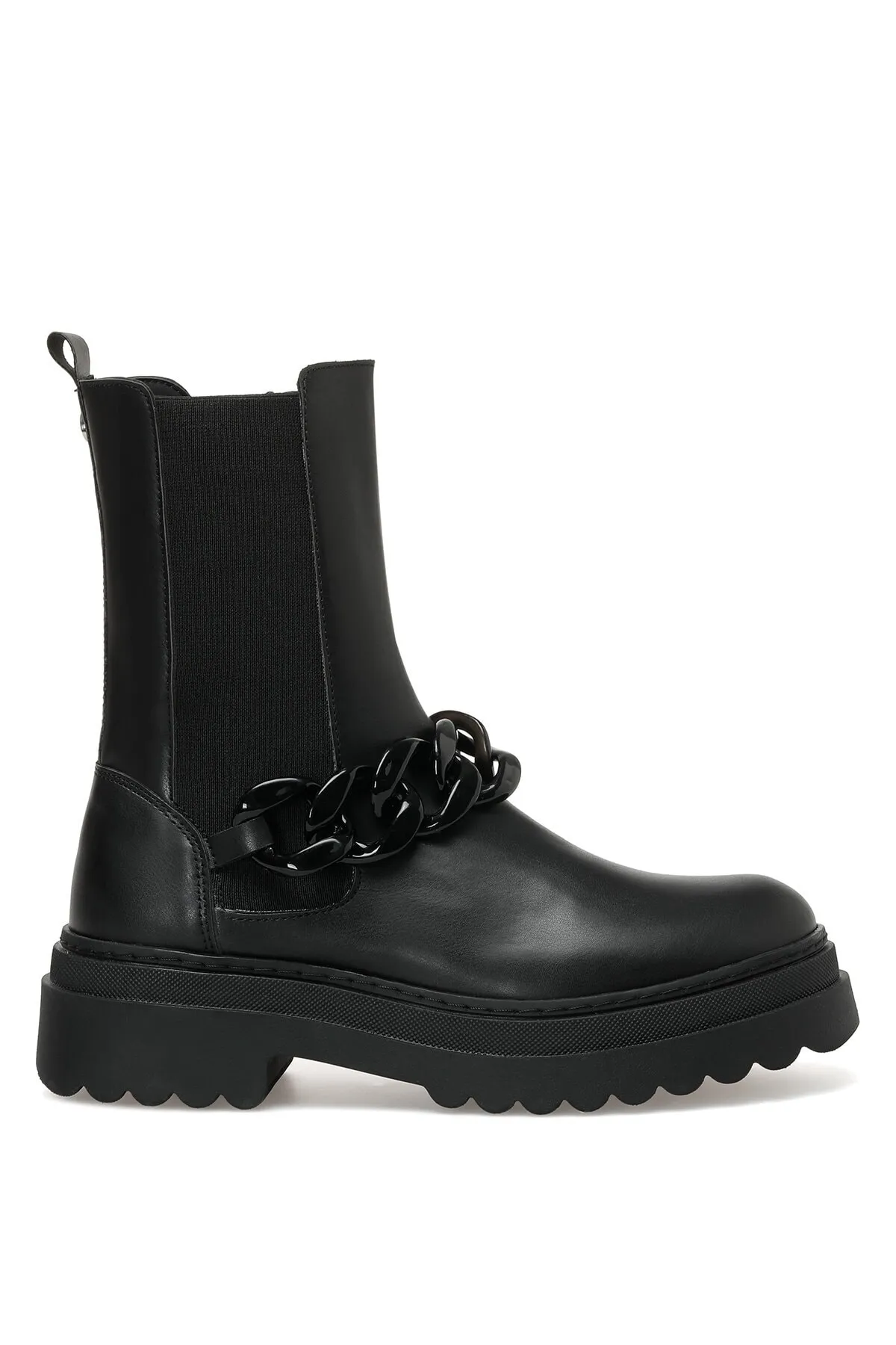 İnci  Stiefelette - Schwarz - Flacher Absatz