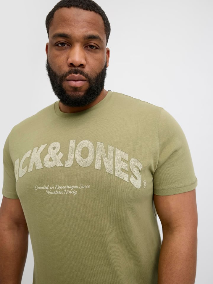 JACK & JONES PLUS T-shirt in Cedar günstig kaufen