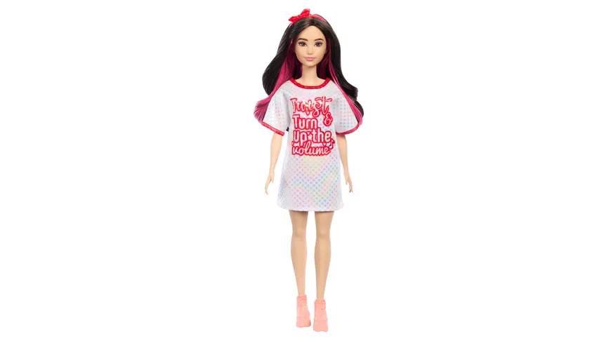 Barbie Fashionista Puppe - Red Mesh Dress