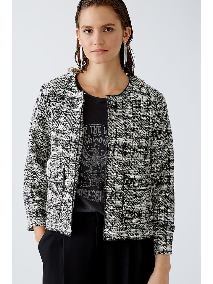 Oui Blazer in Grau günstig kaufen