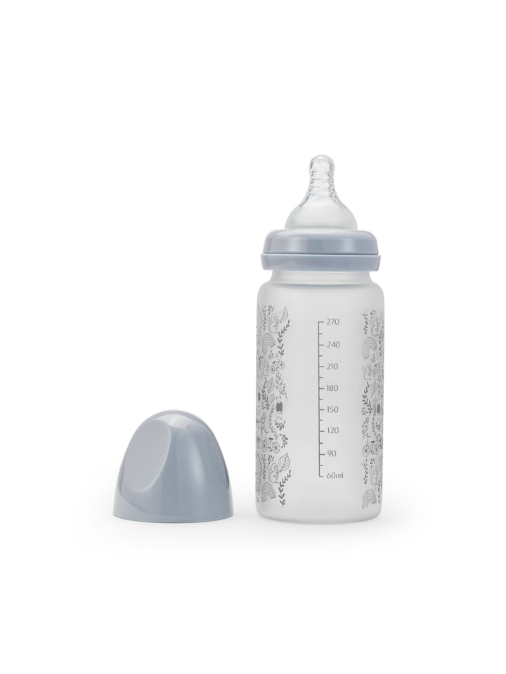 Elodie Details Babyflasche aus Glas - Monkey Sunrise in Bunt 250ml ab 0 Monate günstig kaufen onesize