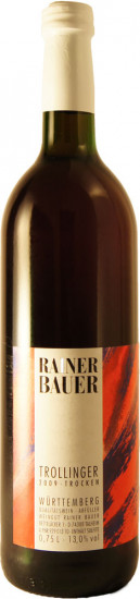 2021 Trollinger trocken - Weingut Rainer Bauer