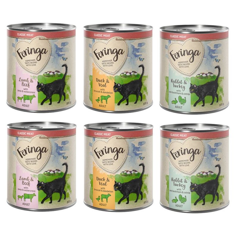 Sparpaket Feringa Classic Meat Menü 24 x 800 g