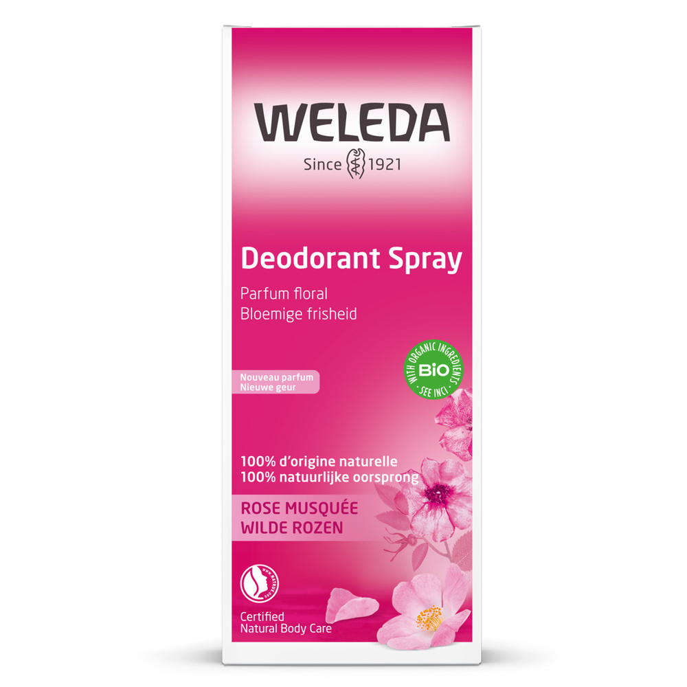 WELEDA Déodorant spray Rose musquée Hygiène