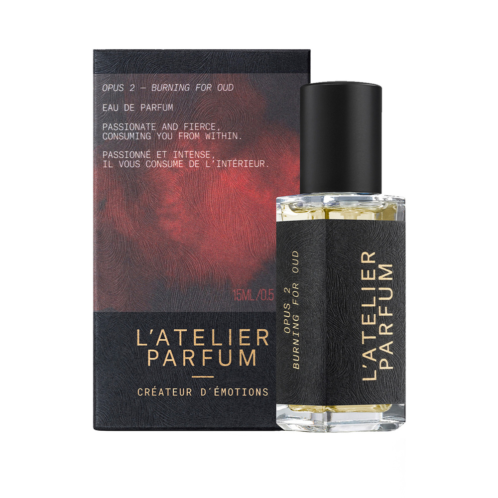 L'Atelier Parfum BURNING FOR OUD 15ML Eau de Parfum