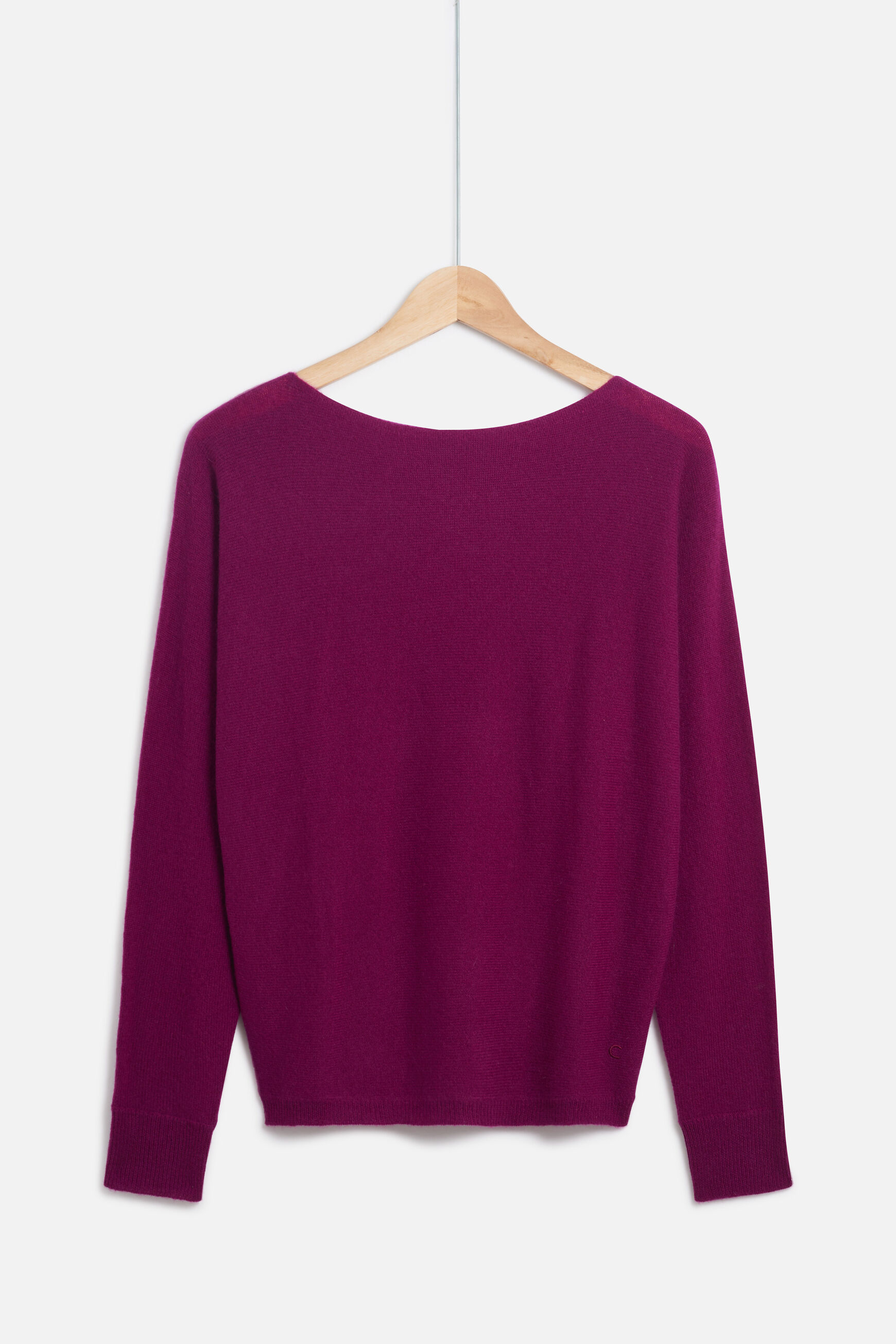 pull marie 100% cachemire prune femme