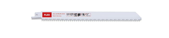 Flex-tools Pribor 462136 List za recipročnu pilu za rastavljanje RS/Bi-230 10 230 mm 5 komada