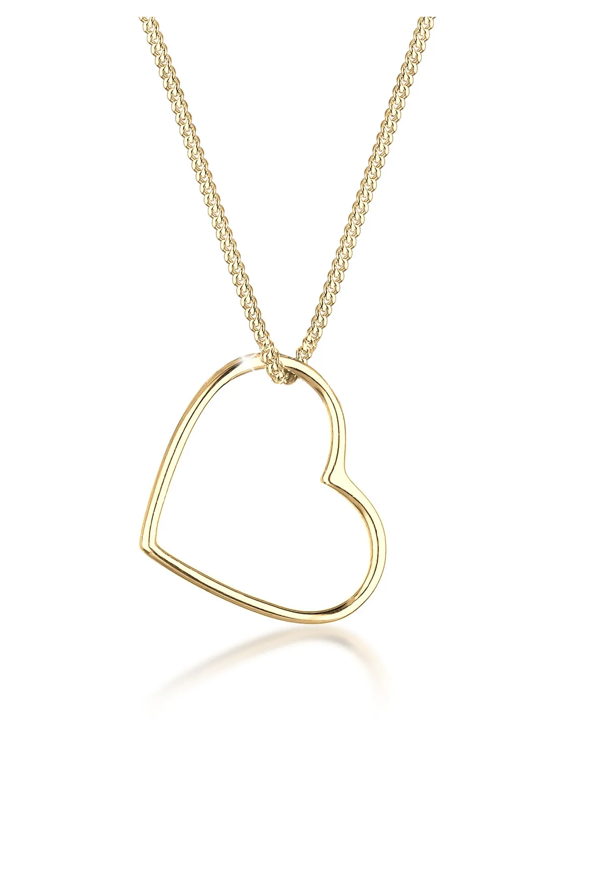 ELLI  Halskette Herz Liebe Filigran Anhänger 925 Sterling Silber