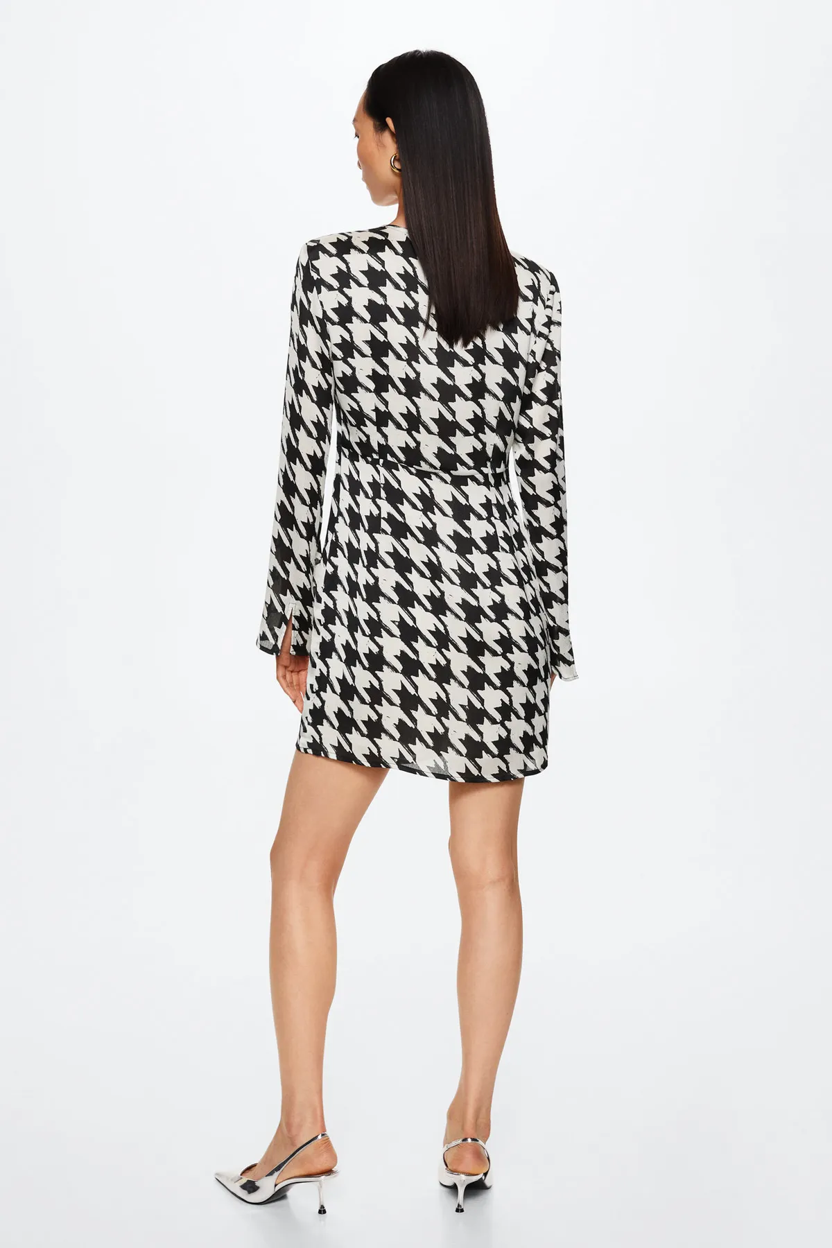 MANGO  Schwarzes Damenkleid 37023841