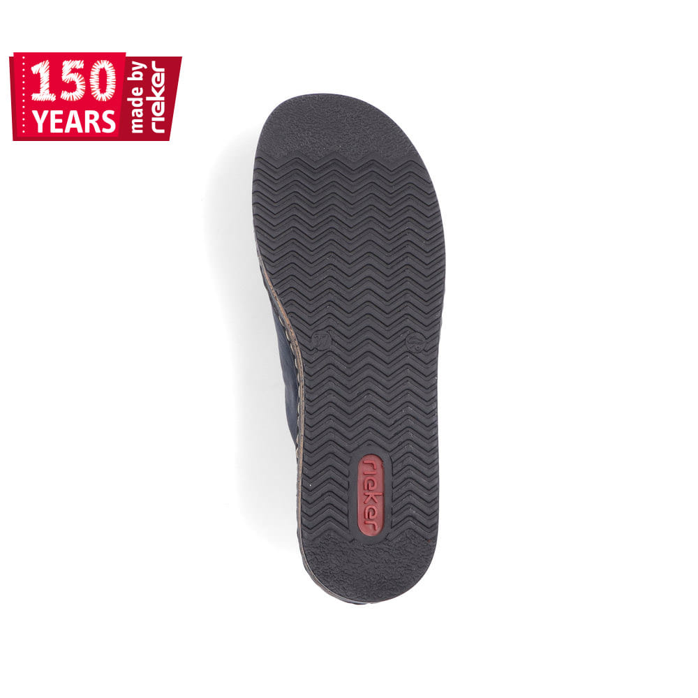 Rieker Damen Pantoletten marineblau