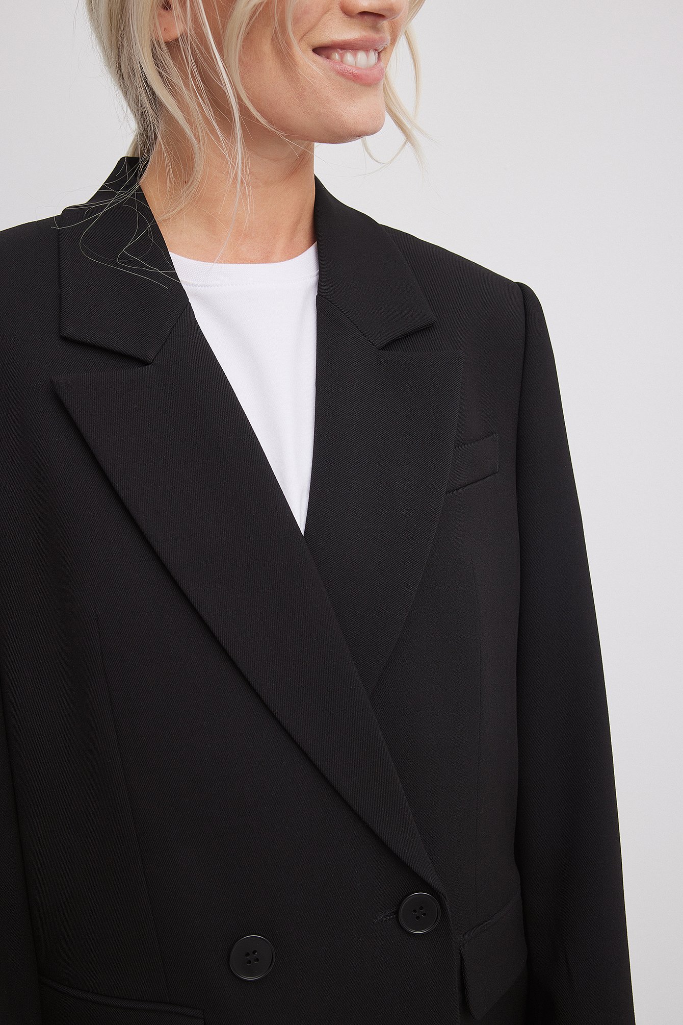 Oversize zweireihiger Blazer