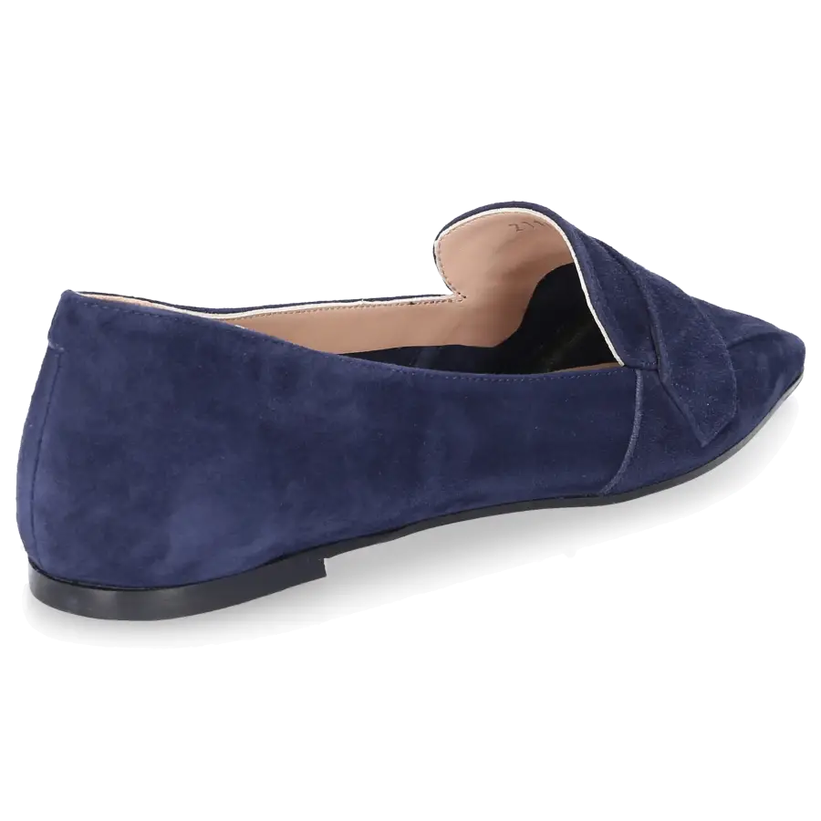 EN AVANT - Ballerinas X211028 Veloursleder - blau