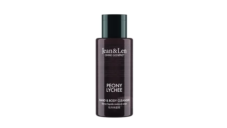 Jean&Len Hand & Body Cleanser Peony/Lychee