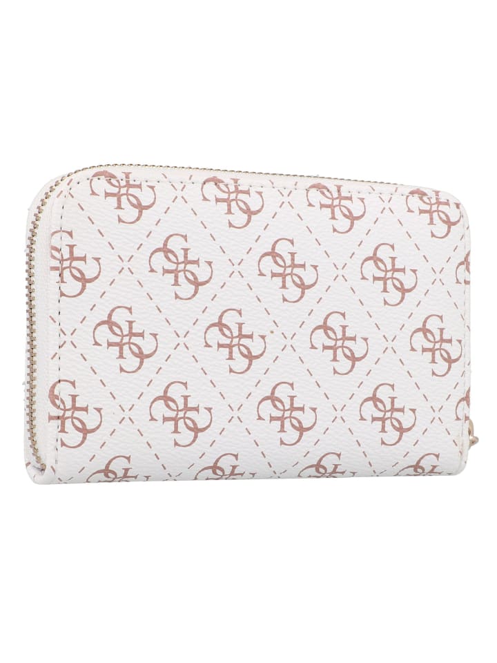 Guess Eco Carly Geldbörse 14 cm in cream logo günstig kaufen onesize