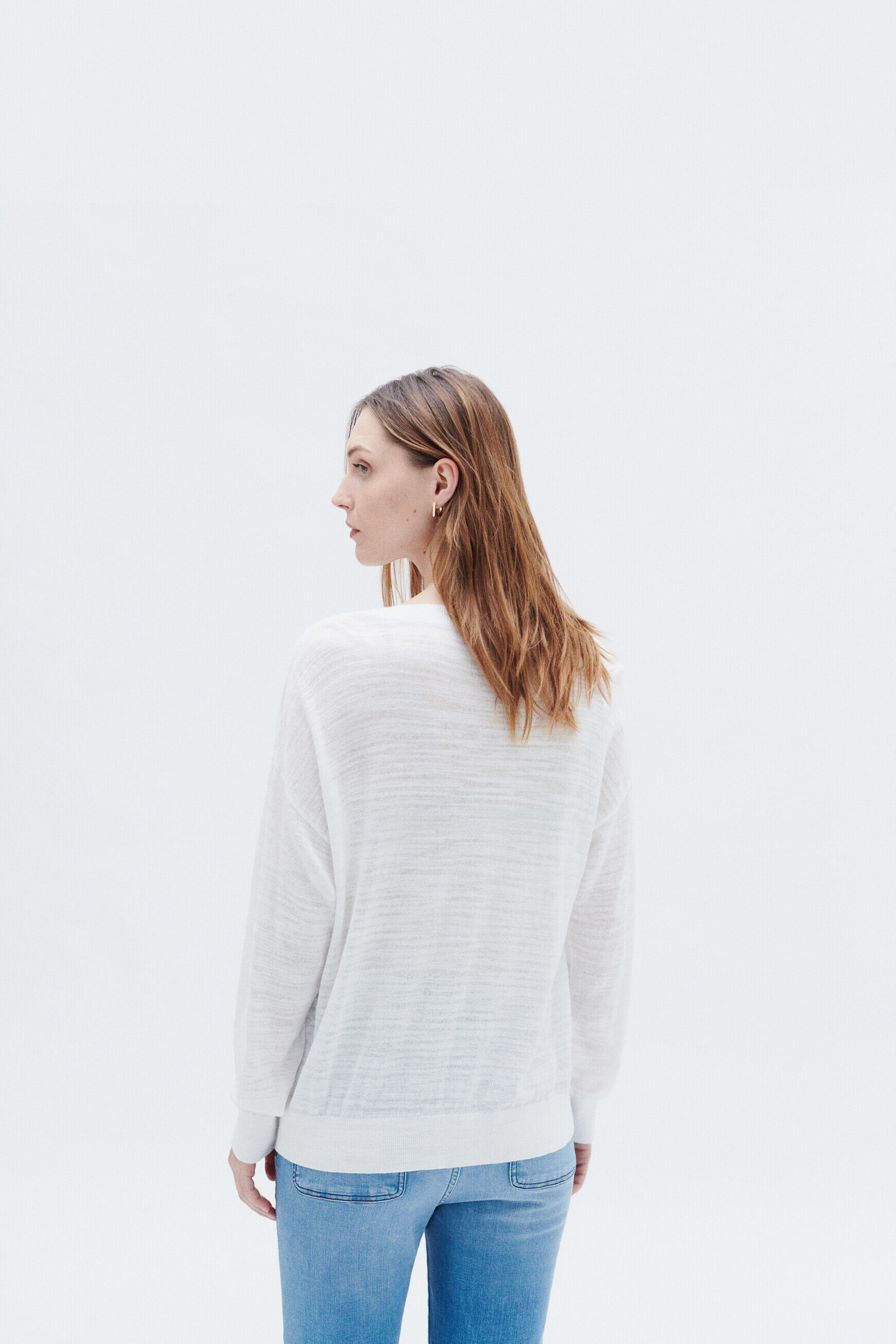 Gilet mizia blanc femme