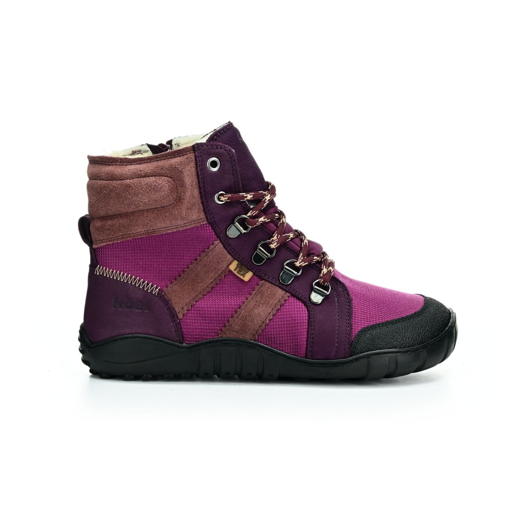 Koel4kids Miloni 2.0 Hydro WP Purple AD Winterbarfußschuhe