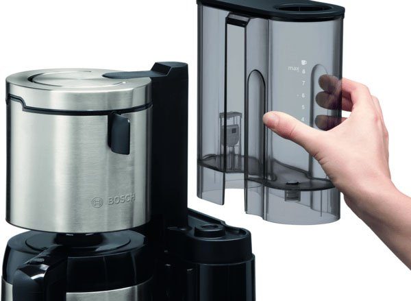 BOSCH Filterkaffeemaschine TKA8A683 Styline, 1,1l Kaffeekanne, Papierfilter 1x4, mit Thermokanne