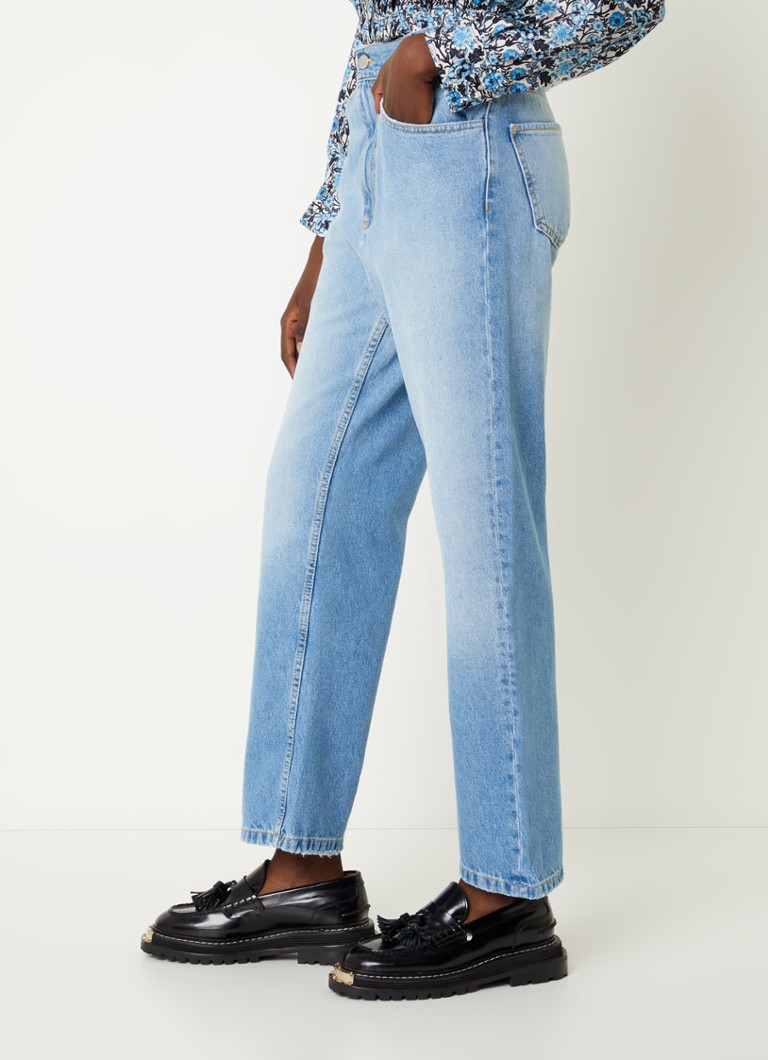 Jean court ample taille haute Sandro avec poches latérales