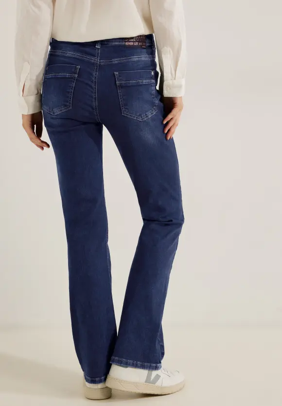 CECIL Slim Fit Jeans mit Bootcut