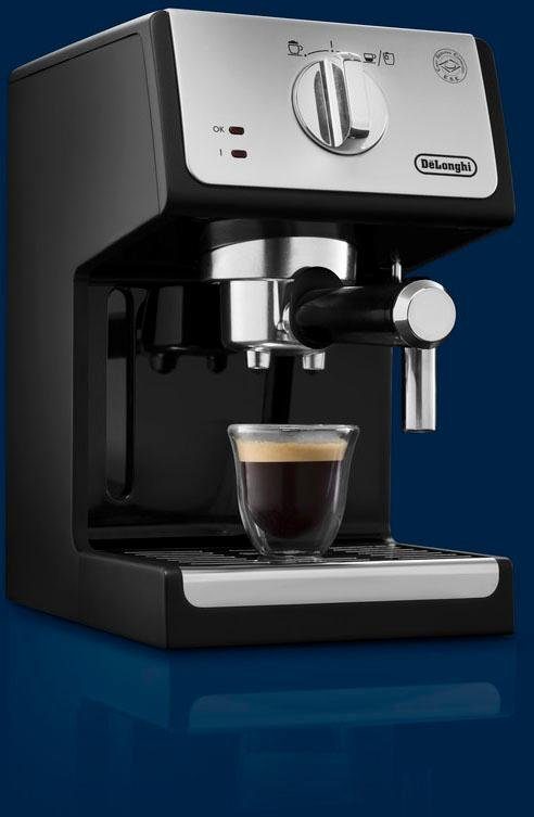 De'Longhi Siebträgermaschine Active Line ECP 33.21.BK, 1100 Watt, 15 Bar