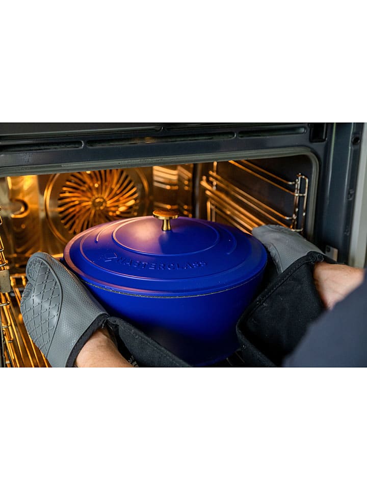 MasterClass 2tlg. Set: Bräter in Blau - Ø 24 cm günstig kaufen onesize