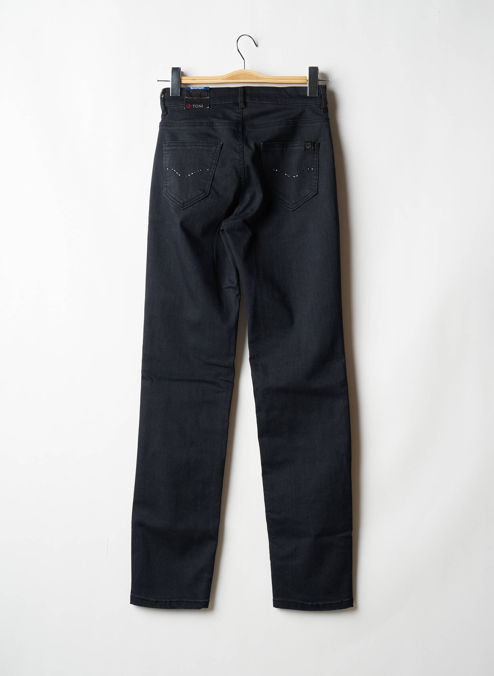 Toni Jeans Coupe Slim Femme couleur bleu