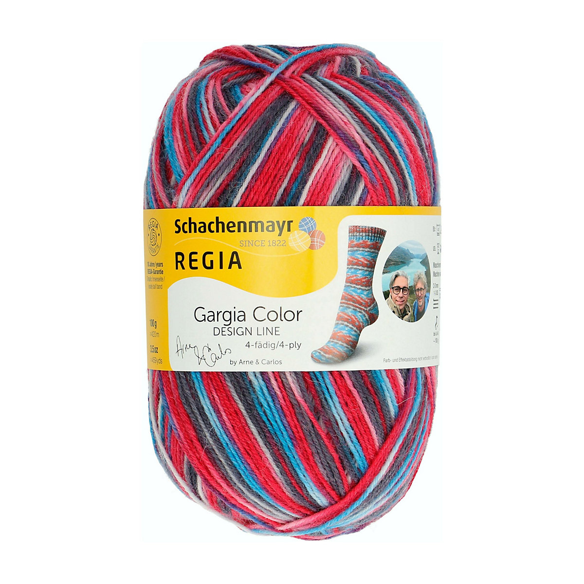 Handstrickgarne Design Line 4-fädig, 100g Tana color
