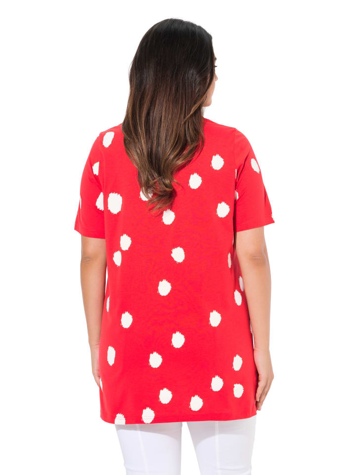 Ulla Popken Shirt in neon rot günstig kaufen