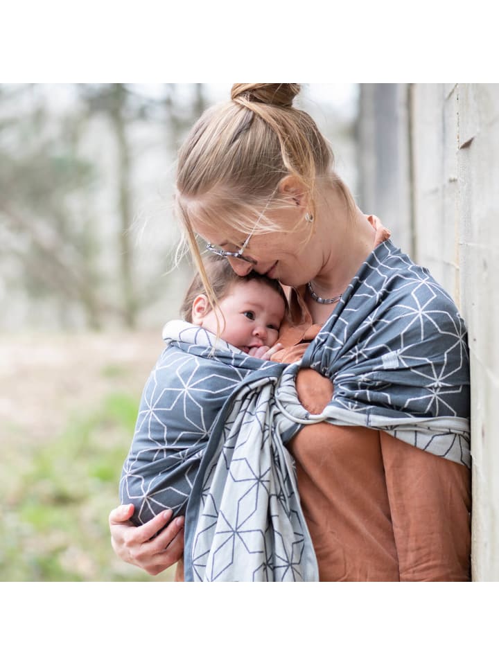 Hoppediz Babytragetuch Ring-Sling kbA in Malmö denim günstig kaufen 70 x 200 cm