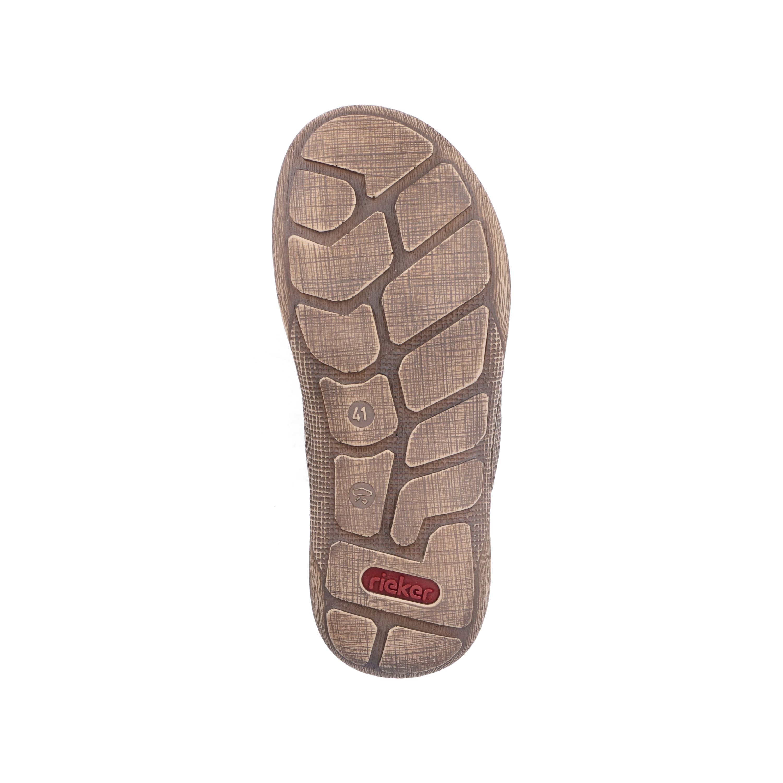 Rieker Herren Pantoletten kaffeebraun